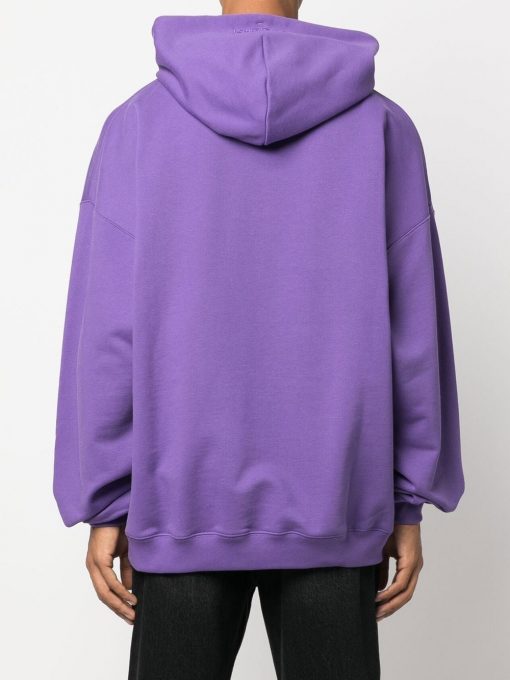 VETEMENTS Sweet Logo-Print Drawstring Hoodie - Image 3