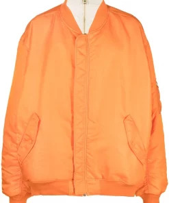 VETEMENTS Long-sleeve zip-up Bomber Jacket