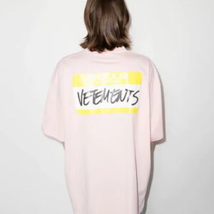 VETEMENTS My Name Is Vetements T-shirt