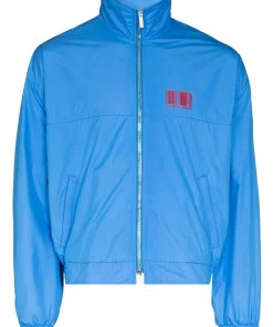 View The Look VETEMENTS Barcode-Print Track Jacket