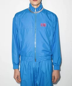 View The Look VETEMENTS Barcode-Print Track Jacket